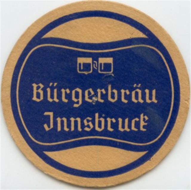 innsbruck t-a brger br rund 1a (215-oh rundtext-blau)